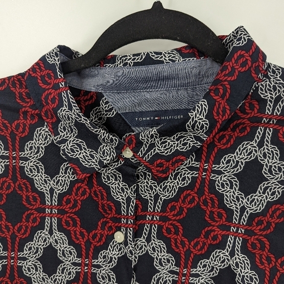 TOMMY HILFIGER Long Sleeve Button Down Shirt - Picture 3 of 7